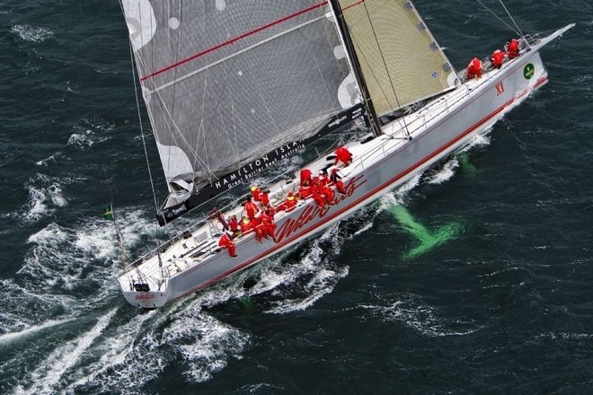Wild Oats XI sailing to 3rd line honours win - Rolex Sydney Hobart Yacht Race 2007 ©  Rolex / Carlo Borlenghi http://www.carloborlenghi.net